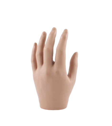 Cosmetic hand prosthesis with natural appearance